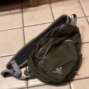 Waterfly Olive Green Sling Bag